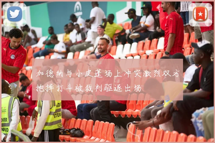 加德纳与小皮蓬场上冲突激烈双方抱摔打斗被裁判驱逐出场